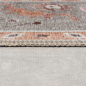 Χαλί Una Floral Washable Πράσινο 115x170 cm, Flair Rugs - Img 3