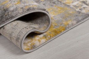 Χαλί Wonderlust Γκρι/Κίτρινο Ochre 120X170 cm, Flair Rugs - Img 3