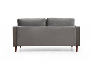 2θέσιος καναπές Jaber Γκρι 178x80 cm - Img 9