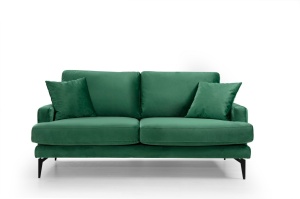 2θέσιος καναπές Papira Πράσινο 175x90x88 cm - Img 3