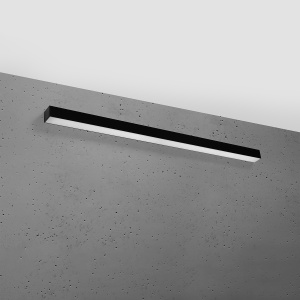 Aplica LED Pinne Negru 3000K 118x6x6 cm - Img 2