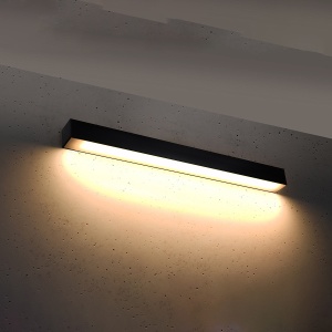 Aplica LED Pinne Negru 3000K 67x6x6 cm - Img 3