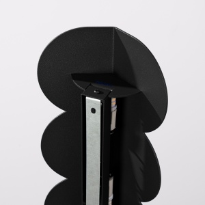 Aplica perete Biscuit Negru 16.3x5.8x33.6 cm - Img 8