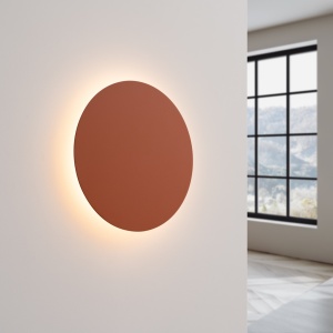 Aplica perete LED Borgen Rosu 3000K 30x30x3.5 cm - Img 3