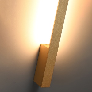 Aplica perete LED Lahti Auriu 3000K 4x6.5x50 cm - Img 5