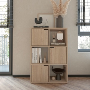 Biblioteca Bookel Pako World Sonoma 59.5x27.5x89 cm - Img 2