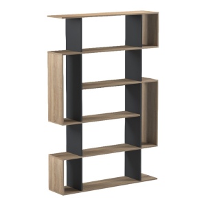 Biblioteca, Mito, Antracit, 25x108.5x161 cm - Img 2