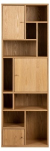 Biblioteca Rangoon, Natural, 180x60.5x30 cm - Img 5
