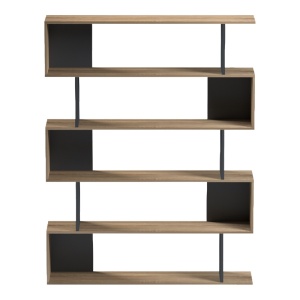 Biblioteca, Tetri, Antracit, 25.4x121.8x158.8 cm - Img 3