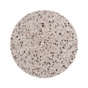 Blat de masa Rotund, Mala, Gri, 60x60x2.5 cm