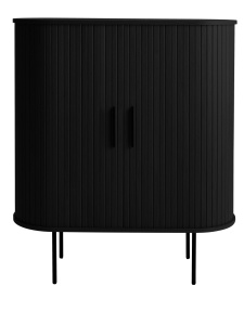 Cabinet NOLA, Negru, 40x118x100 cm - Img 2