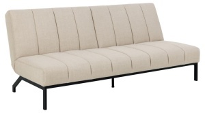 Canapea extensibila Caix, Bej, 87x198x95 cm - Img 6
