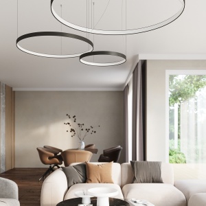 Candelabru 1 Rio Negru 3000K 110x110x150 cm - Img 14