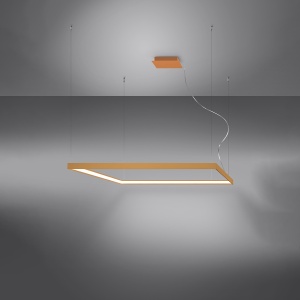 Candelabru LED Nelya Auriu 4000K 110x110x150 cm - Img 3