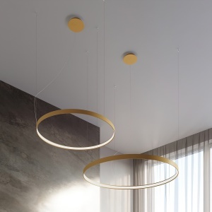 Candelabru LED Rio Auriu 4000K 55x55x150 cm - Img 14