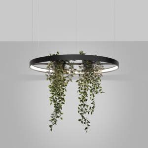 Candelabru LED Rio Bio 78 Negru 4000K 78x78x200 cm - Img 3