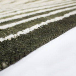 Covor Boucle Wool Frame Verde 160x230 cm - Img 4