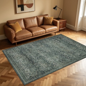 Covor Dreptunghiular INKA V8 Verde 200x290 cm