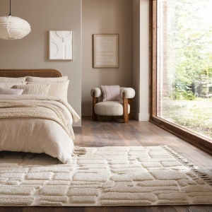 Covor Esra Cobbled Crem 160x230 cm