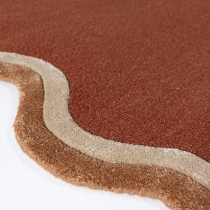 Covor Rivo Wool Teracota 120x170 cm - Img 4