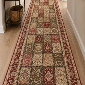 Covor Traversa, Lotos, Rosu, 80x200 cm, Delta 1518