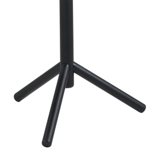 Cuier Bremen, Negru, 176x51x45 cm - Img 7