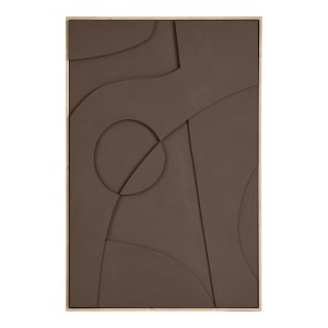 Decoratiune de perete Isabella, Maro, 4.4x60x90 cm - Img 5