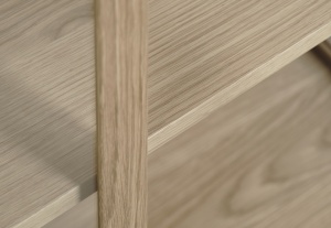 Dulap ELBA, Stejar deschis, 40x140x100 cm
