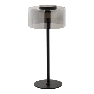 Lampa de masa Cholet, Negru, 20x20x45 cm - Img 5