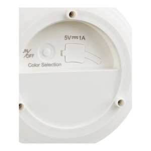 Lampa LED Derry, Alb, 13x13x12 cm - Img 2