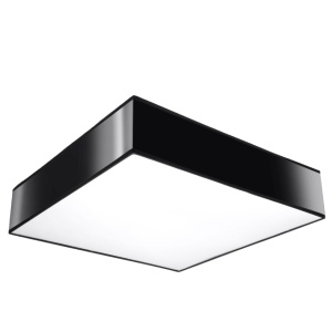 Lustra Horus Negru 45x45x11 cm - Img 1