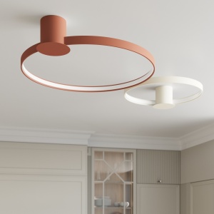 Lustra LED Rio 110 Rosu 4000K 110x115x16 cm - Img 15