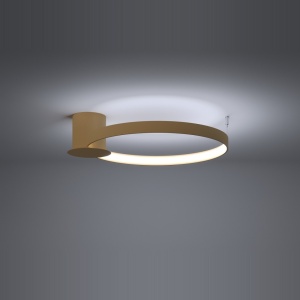 Lustra LED Rio Auriu 4000K 55x62x12.5 cm - Img 3