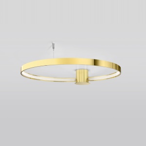 Lustra LED Rio Auriu lucios 3000K 78x87x12.5 cm - Img 2