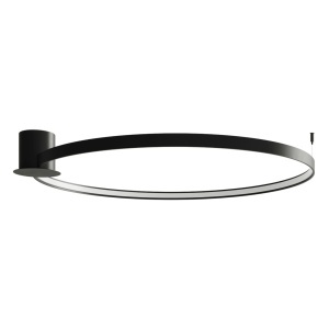 Lustra LED Rio Negru 4000K 110x118x12.5 cm