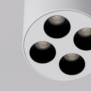 Lustra LED Zoe Alb 4000K 7.2x7.2x8.3 cm - Img 4