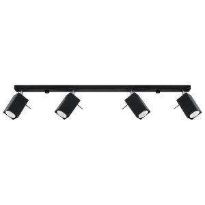 Lustra Merida Negru 80x6x16 cm