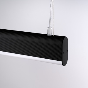 Lustra suspendata LED Farge Negru 3000K 120x8x150 cm - Img 5