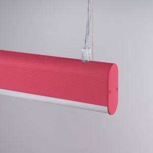 Lustra suspendata LED Farge Roz 3000K 120x8x150 cm - Img 5