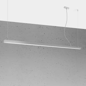 Lustra suspendata LED Pinne Gri 3000K 200x6x150 cm - Img 2