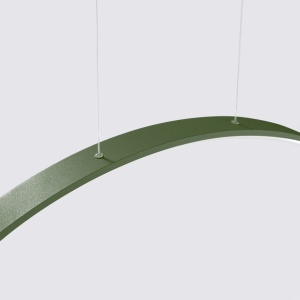 Lustra suspendata LED Rio 110 Olive 4000K 110x16x150 cm - Img 5