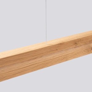 Lustra suspendata LED Skog Stejar 4000K 150x5.5x210 cm - Img 7