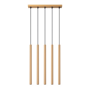 Lustra suspendata Pastelo Auriu 45x5x103 cm