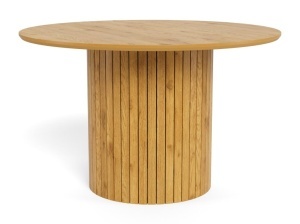 Masa dining Yale, Natural, 75x120x120 cm - Img 6