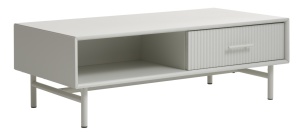 Masuta de cafea PALMA, Grej, 60x40x120 cm