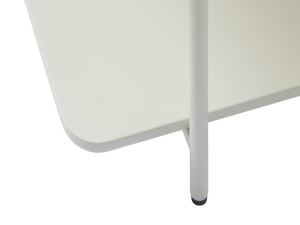 Masuta de cafea YUBA, Gri cald, 55x34x110 cm - Img 3