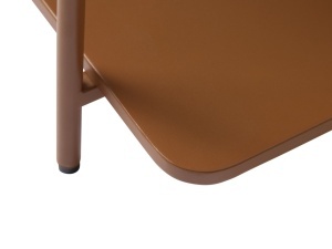 Masuta de cafea YUBA, Teracota, 75x34x75 cm