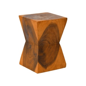 Masuta laterala, Clepsydra, Natural, 31x31x45 cm