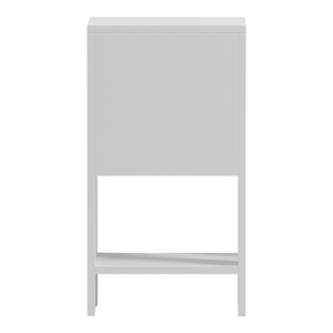 Noptiera, Reppo, Alb, 30x30x55 cm - Img 4