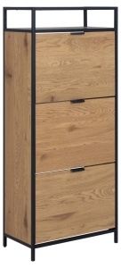 Pantofar Seaford, Negru, 129x56x30 cm - Img 4